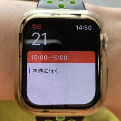 apple watch でカレンダーを使う | 真ガジェットレビューの匠 Apple Watch でカレンダーを使う