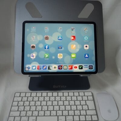 ipadpro-magic-keyboard-mouse-middle | 真ガジェットレビューの匠 iPadProとMagic Mouse がとMagicキーボード