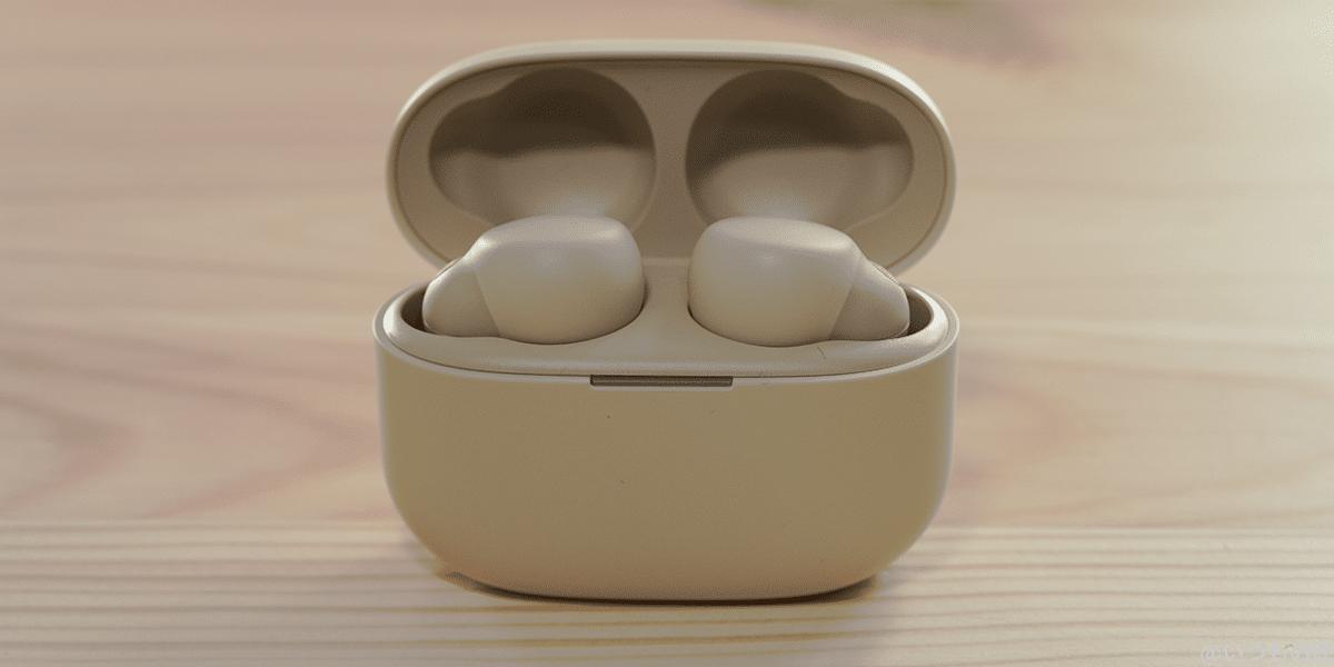 LinkBuds S ケース 正面 開いた状態
