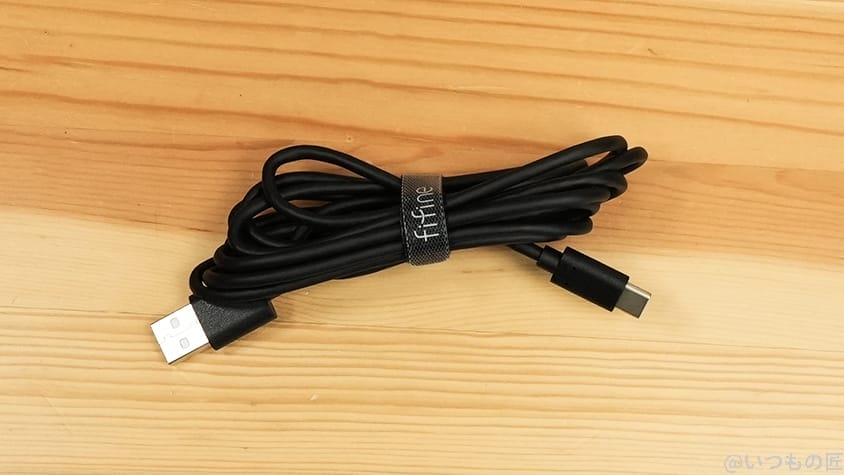 fifine_usbc_cable | 真ガジェットレビューの匠 FIFINE AmpliGame AM6 レビュー 付属のUISB-Aケーブル