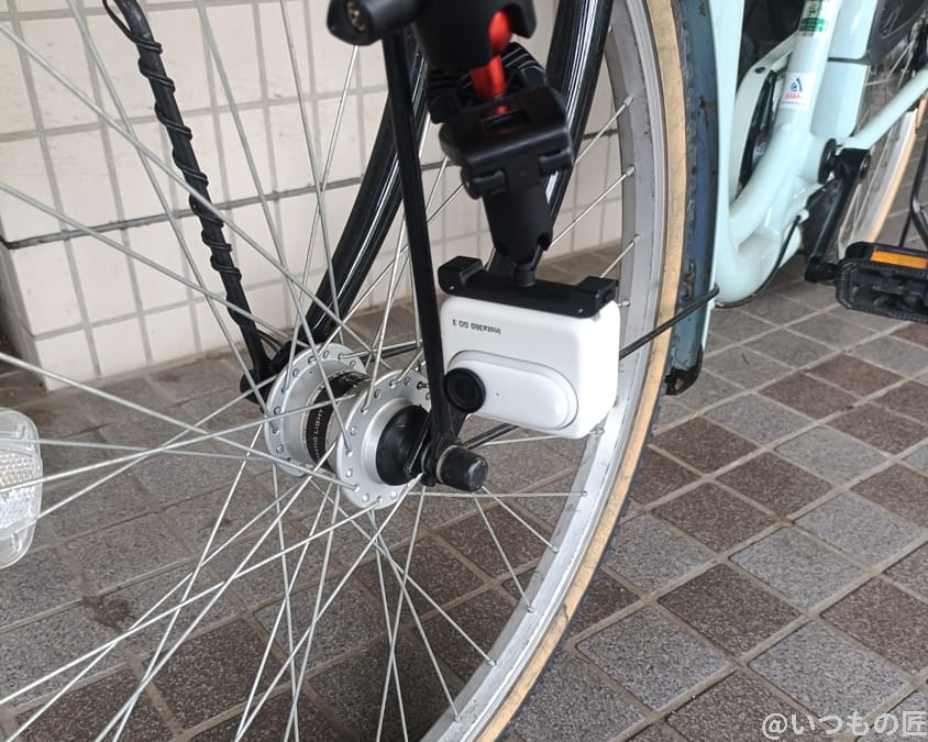 insta360go3-with-bike | 真ガジェットレビューの匠 Insta360 GO 3 レビュー
自転車走行