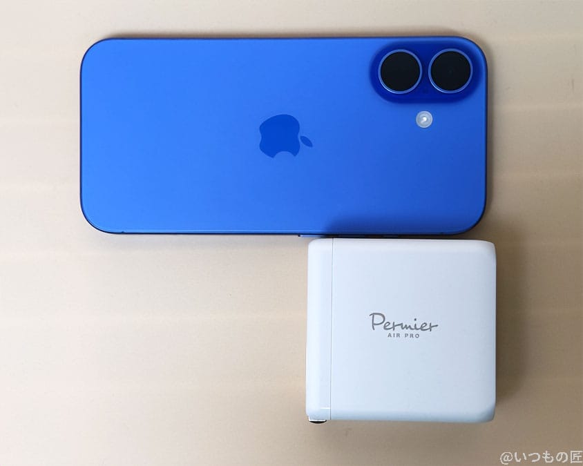pr-ap160uc3 レビュー!iphone16と比較 | 真ガジェットレビューの匠 PR-AP160UC3 レビュー!iPhone16と比較